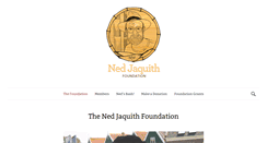 Desktop Screenshot of nedjaquithfoundation.org